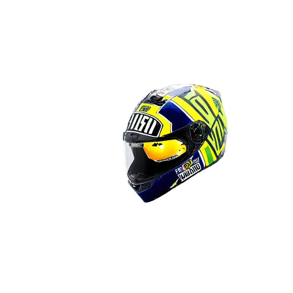 Valentino-Rossi-Helmet-PNG-Image-HighQuality-Transparent-Design-for-Digital-Use