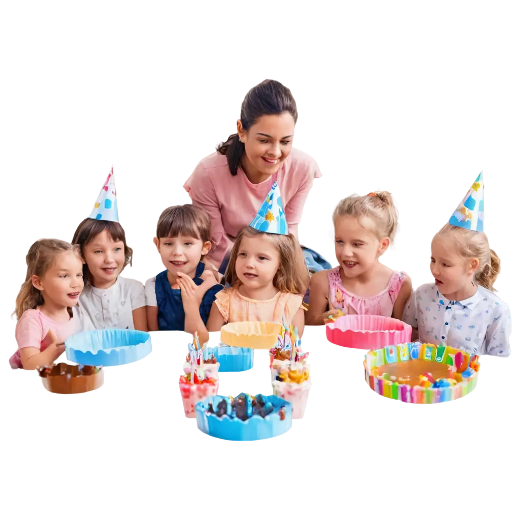 Vibrant-3-Year-Old-Childs-Birthday-Party-PNG-Image