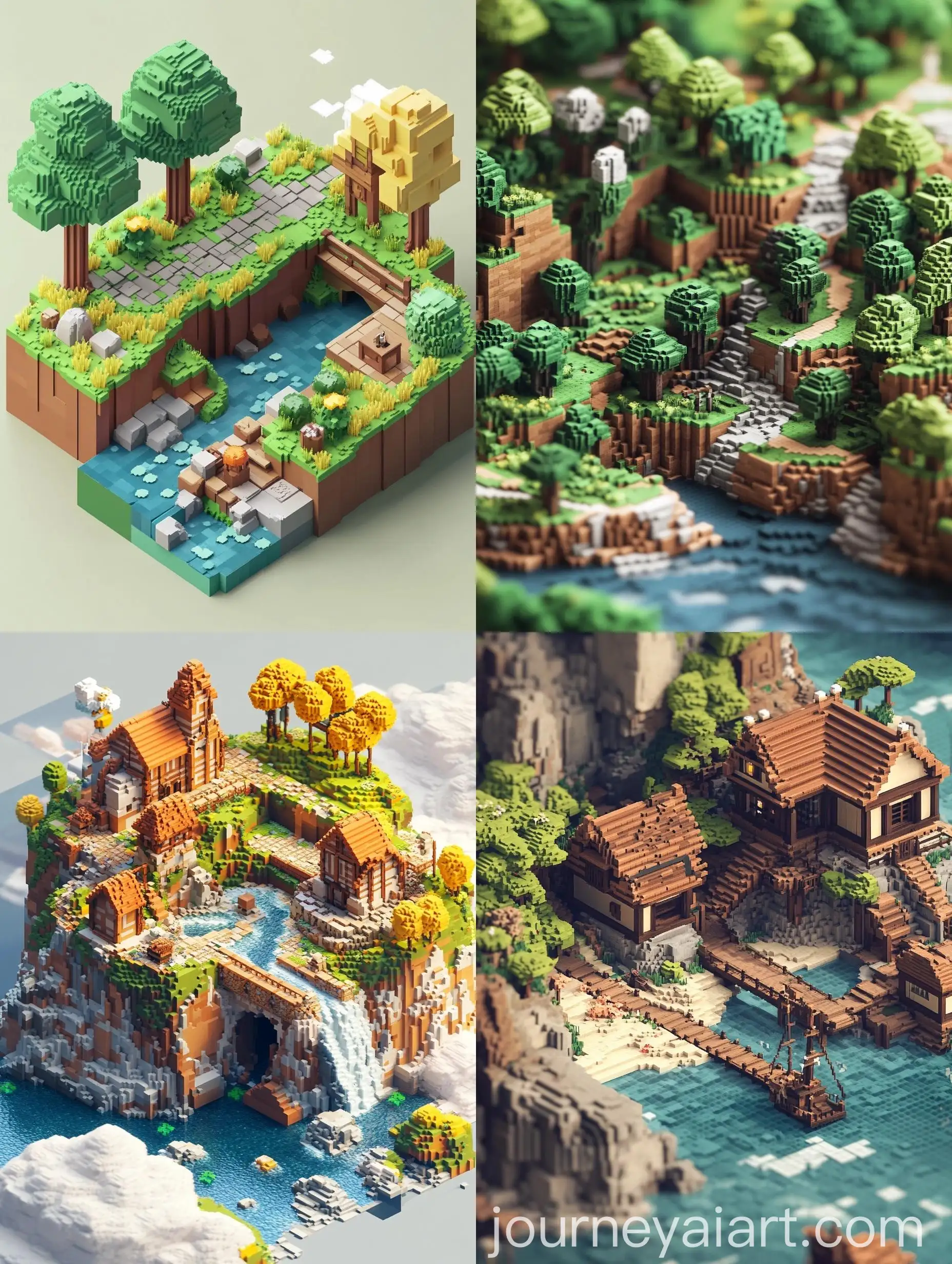 Voxel-Isometric-View-of-Popular-Web3-Game