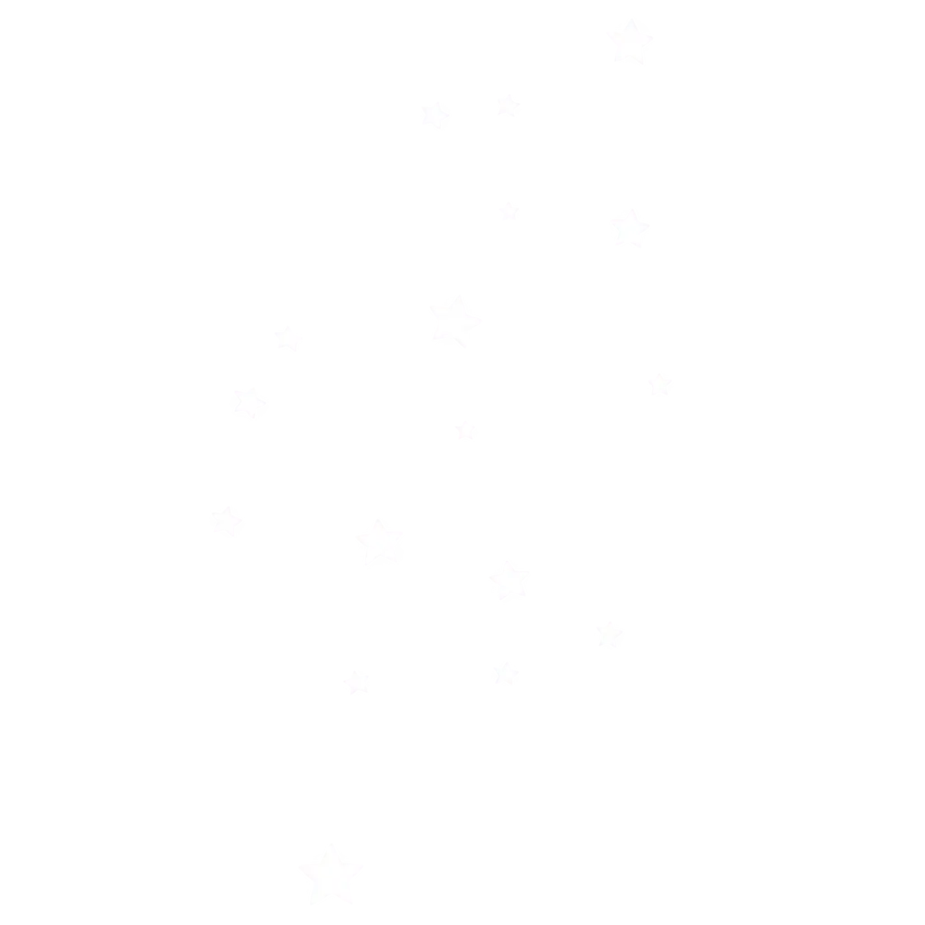 Little-White-Stars-PNG-Image-HighQuality-Transparent-Star-Design-for-Versatile-Use