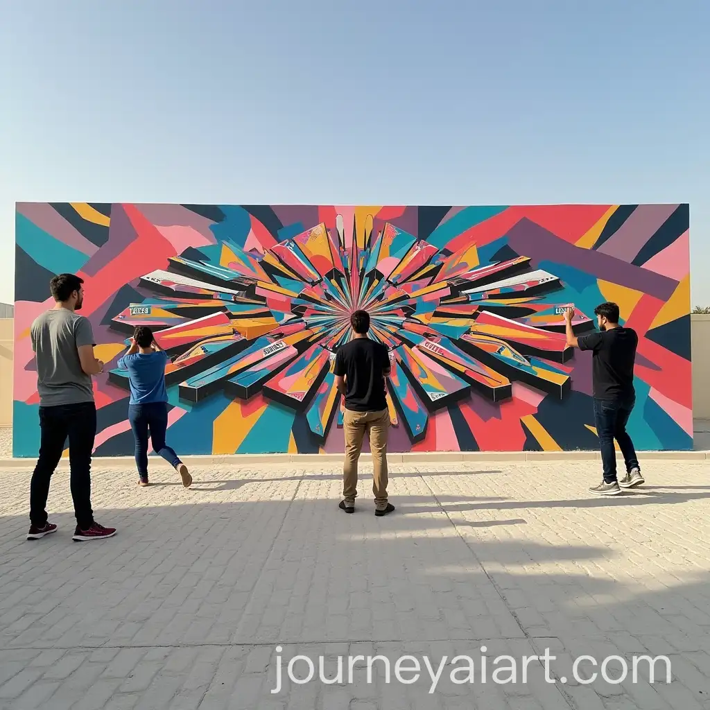 Dynamic-FormulaFormula-1-Team-Building-1-Team-Building-Wall-Art-with-Speed-and-Victory-in-Abu-Dhabi-City-featuring-Males