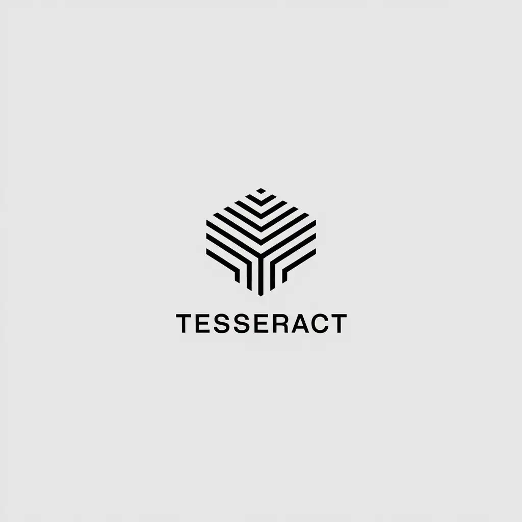 LOGO Design for Tesseract RaysEnergy Spectre with Minimalistic Style for Construction Industry