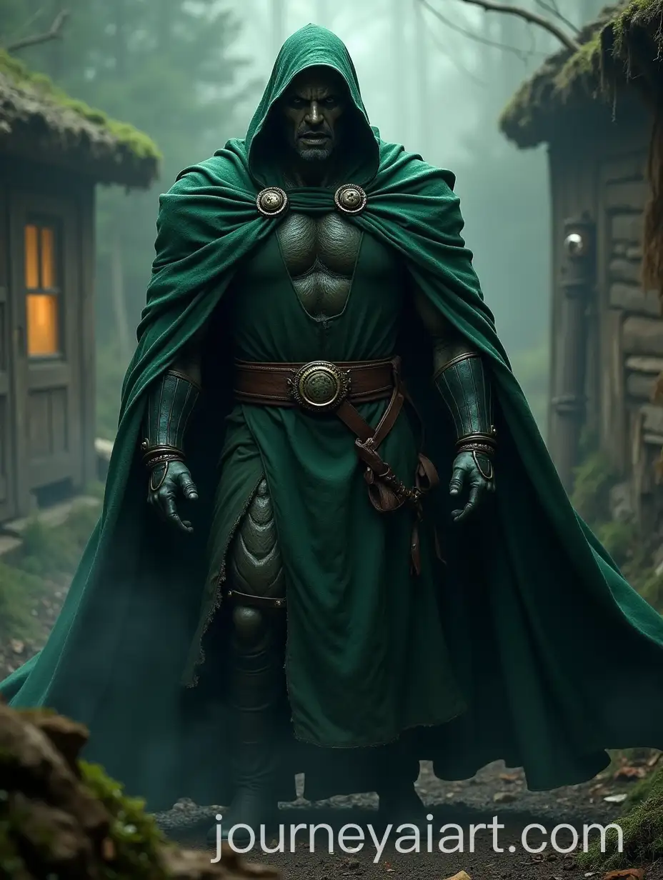 Dr-Doom-Menacing-in-a-Dark-Village-Setting-Marvel-Comics-4K
