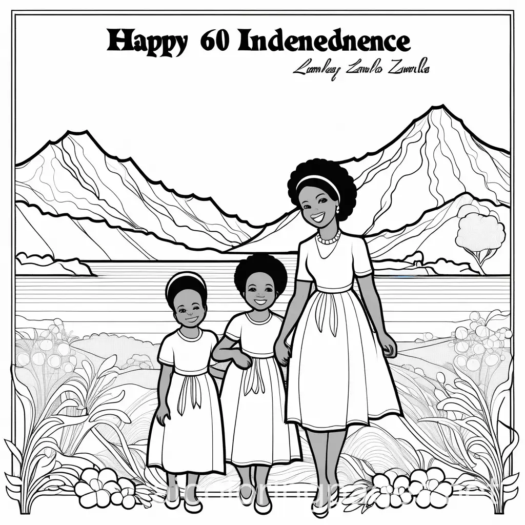 Coloring-Page-Celebrating-Zambias-60th-Independence-Anniversary