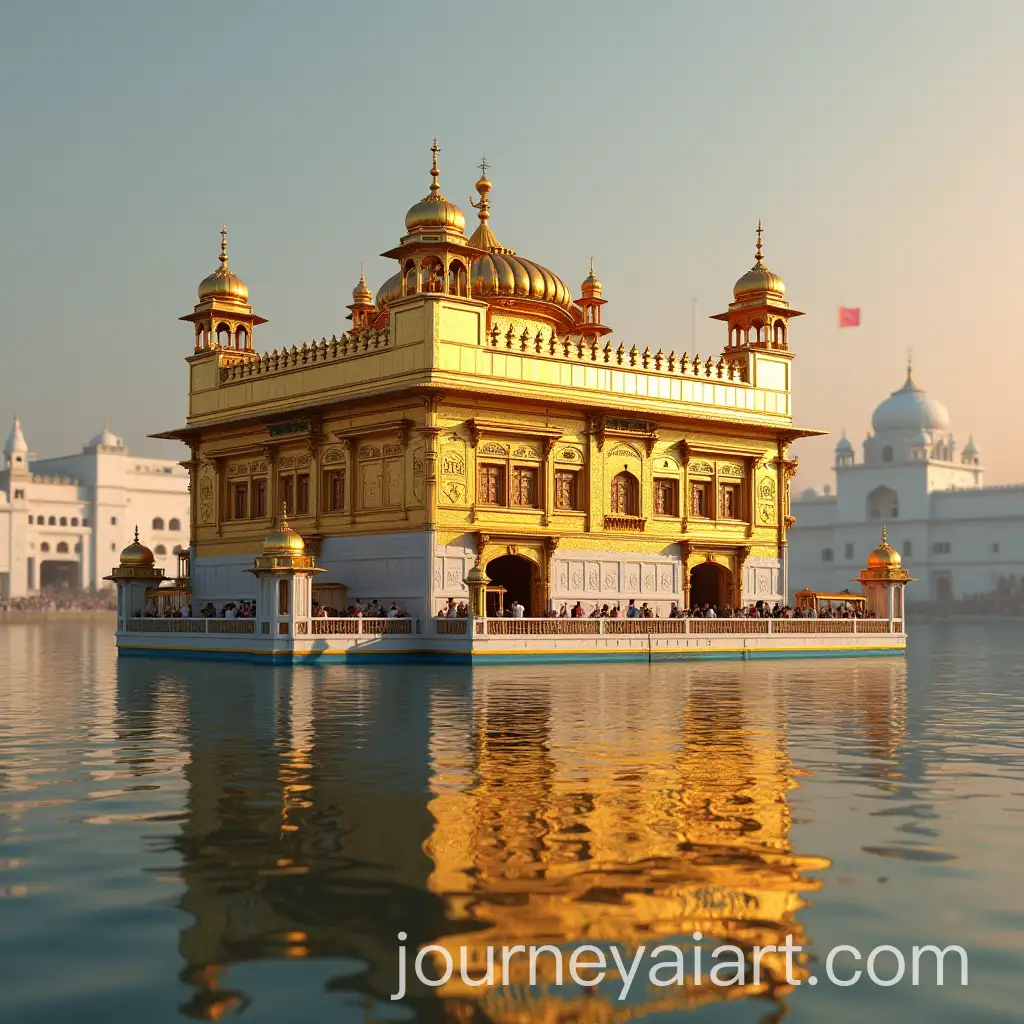 3D-Golden-Temple-Amritsar-in-Serene-Waters-ArtStation-8K-Render