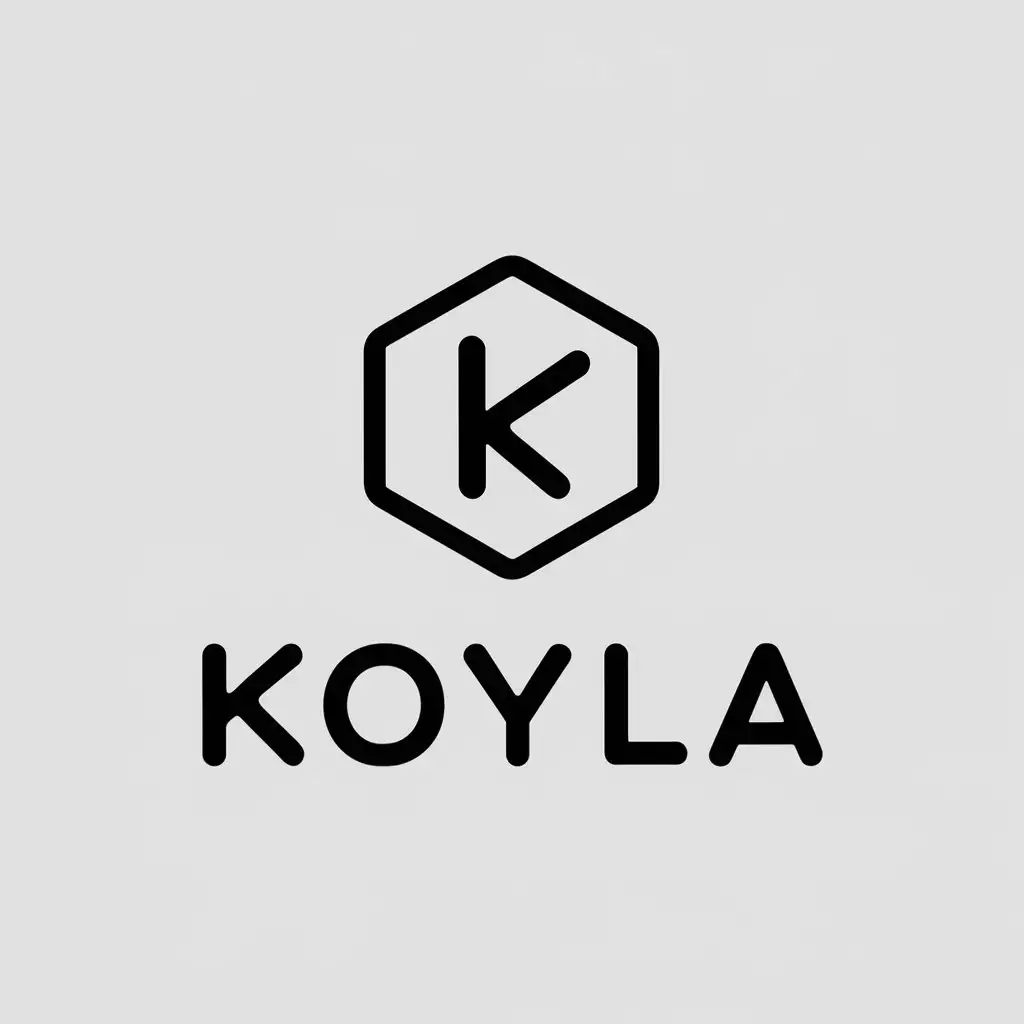 LOGO Design For Koyla Discord Bot with Modern Minimalist Style