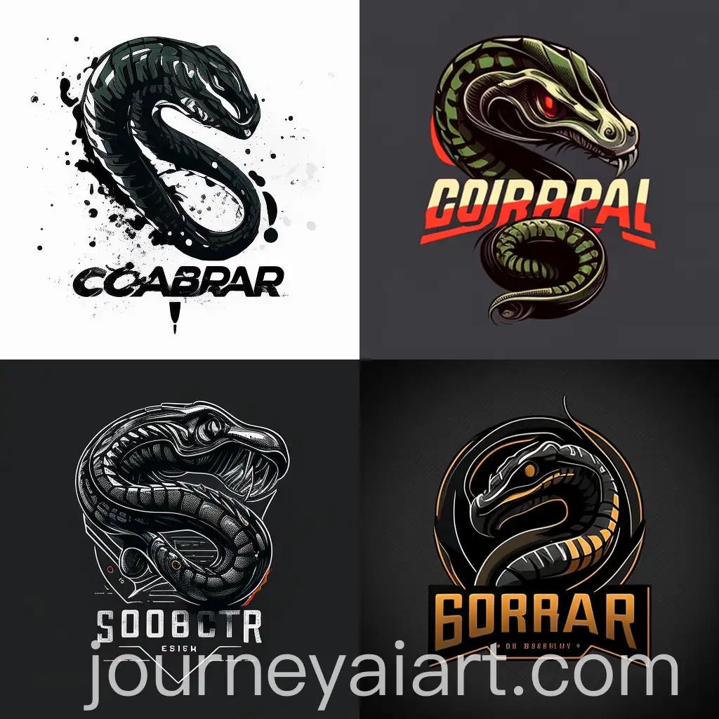 Elegant-Cobra-Design-Logo-with-Serpent-Silhouette