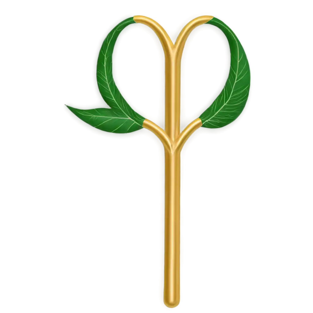 HighResolution-PNG-Image-Green-Heart-with-Gold-Ankh-Inside