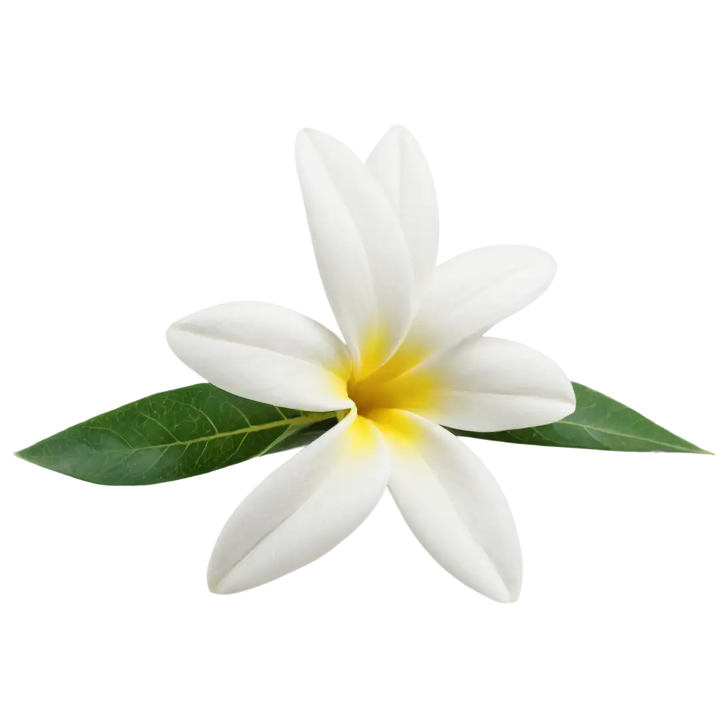 Exquisite-White-Plumeria-Obtusa-Flower-PNG-Captivating-Beauty-in-HighQuality-Format