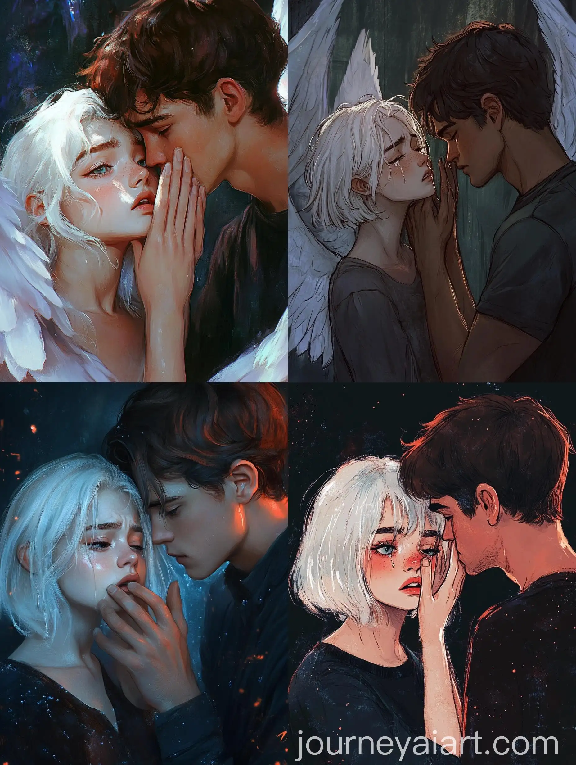 Emotional-Reassurance-Young-Woman-Comforted-During-Panic-Attack