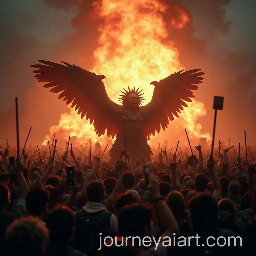 Intimidatingly-Large-Angry-Crowds-in-Chaotic-Scene