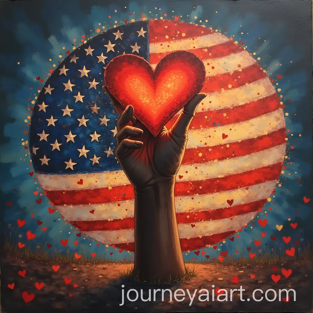 Portrait-of-America-Iaharte-in-Abstract-Artistic-Style