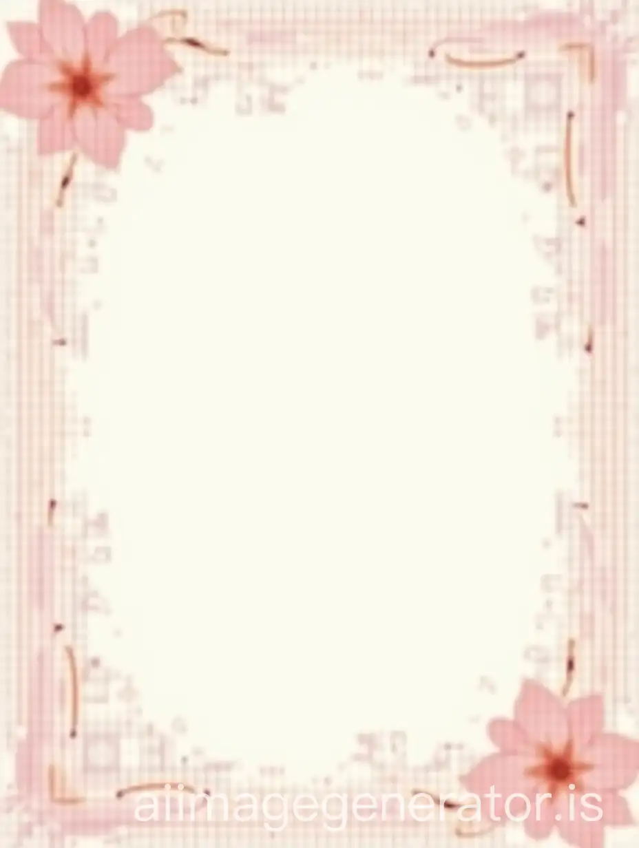 Soft-Pink-Flowery-Lace-Border-on-Ivory-Textured-Background