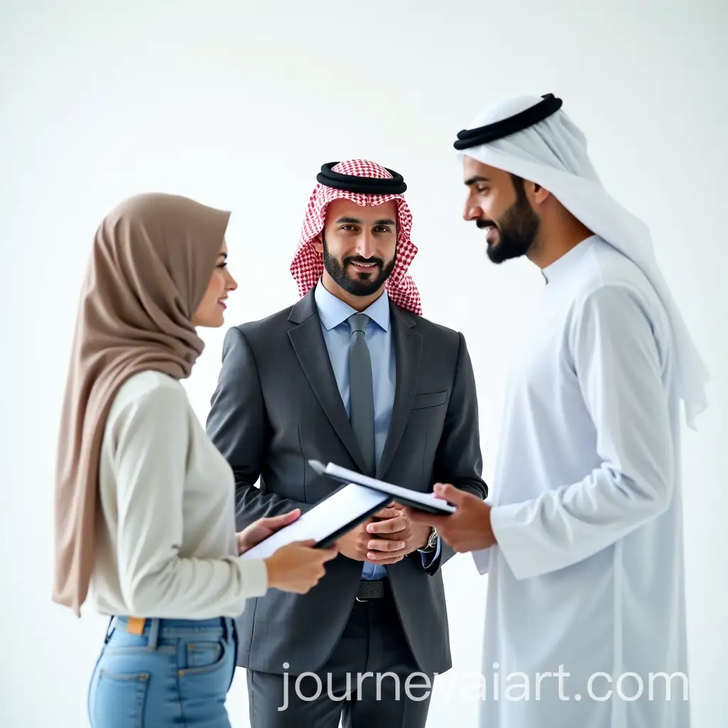 Professional-Business-Discussion-inAI-Image-Prompt-Expansion-a-Modern-Office-Setting-with-Saudi-and-Western-Attire