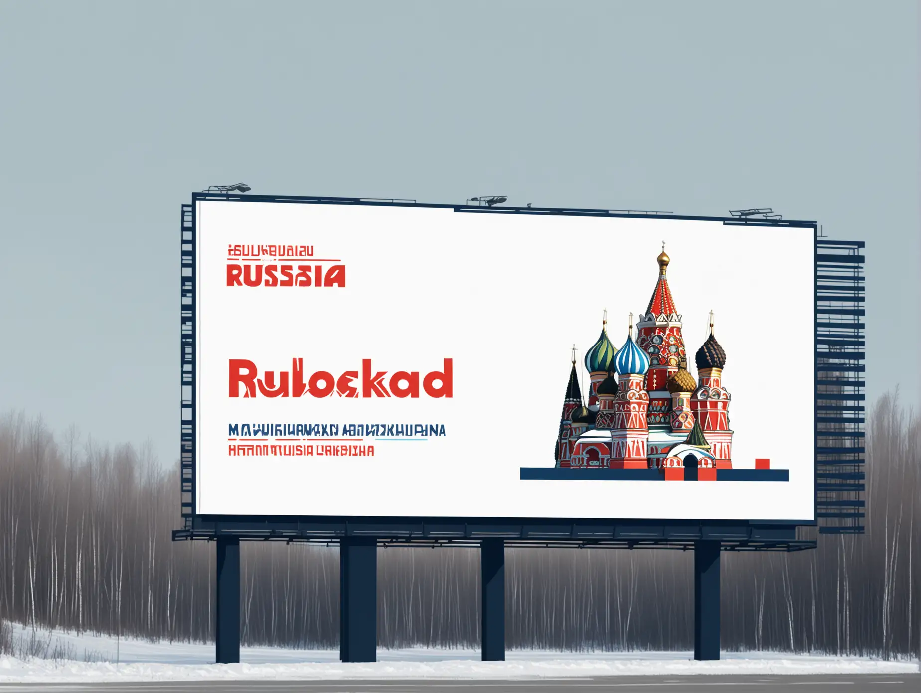 Minimalistic-Billboard-Design-Featuring-Native-Russian-Region-Theme