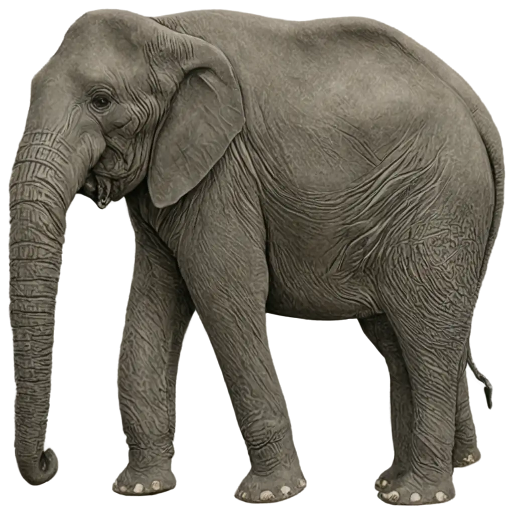 Elephant-PNG-Image-HighQuality-Transparent-Artwork-for-Versatile-Use