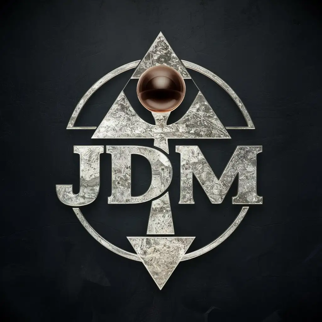 LOGO Design For JDM Striking Cinematic Photograph with Ankh Symbol Theme