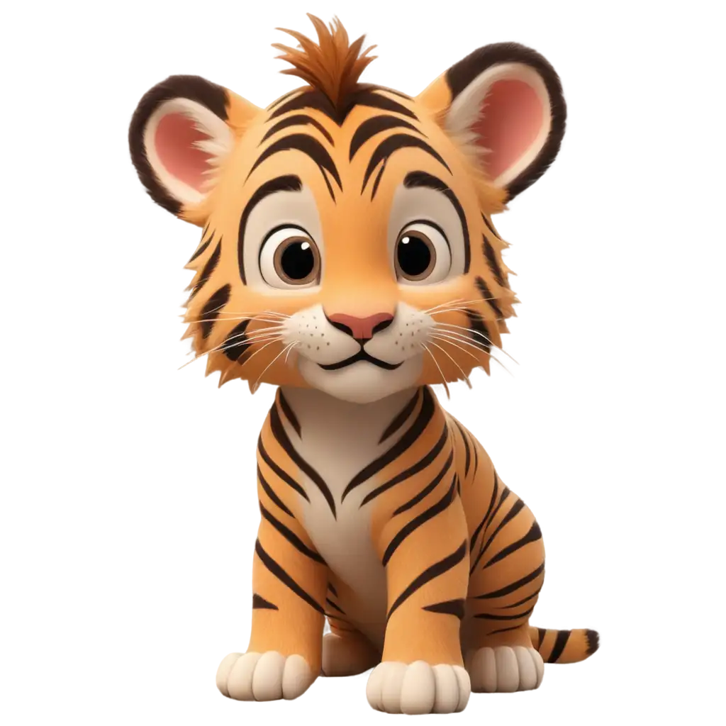 Adorable-Baby-Tiger-Cartoon-Animation-PNG-for-Engaging-Digital-Creations