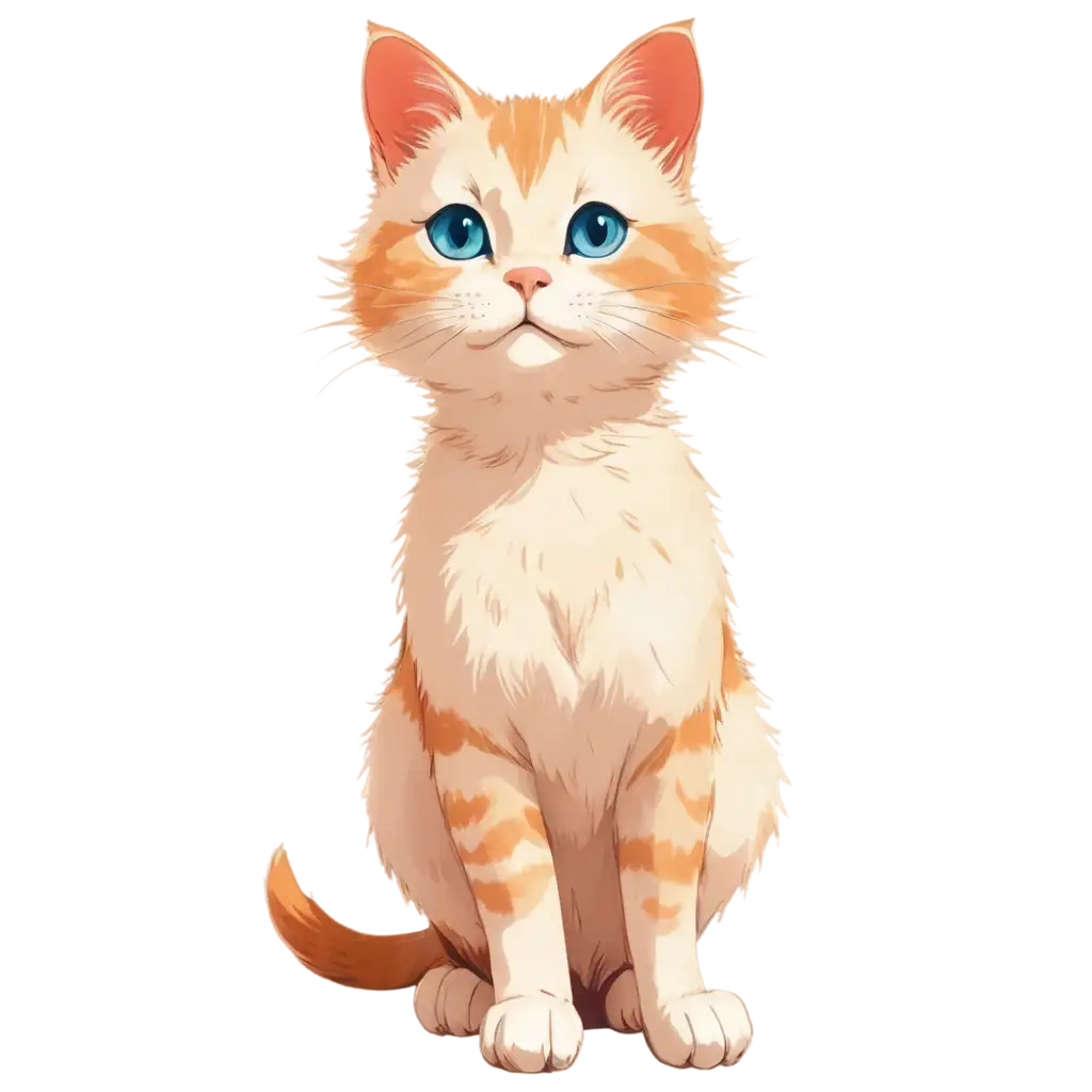 Ghibli-Style-Kitten-PNG-Image-with-Soft-Colors-Perfect-for-Creative-Projects