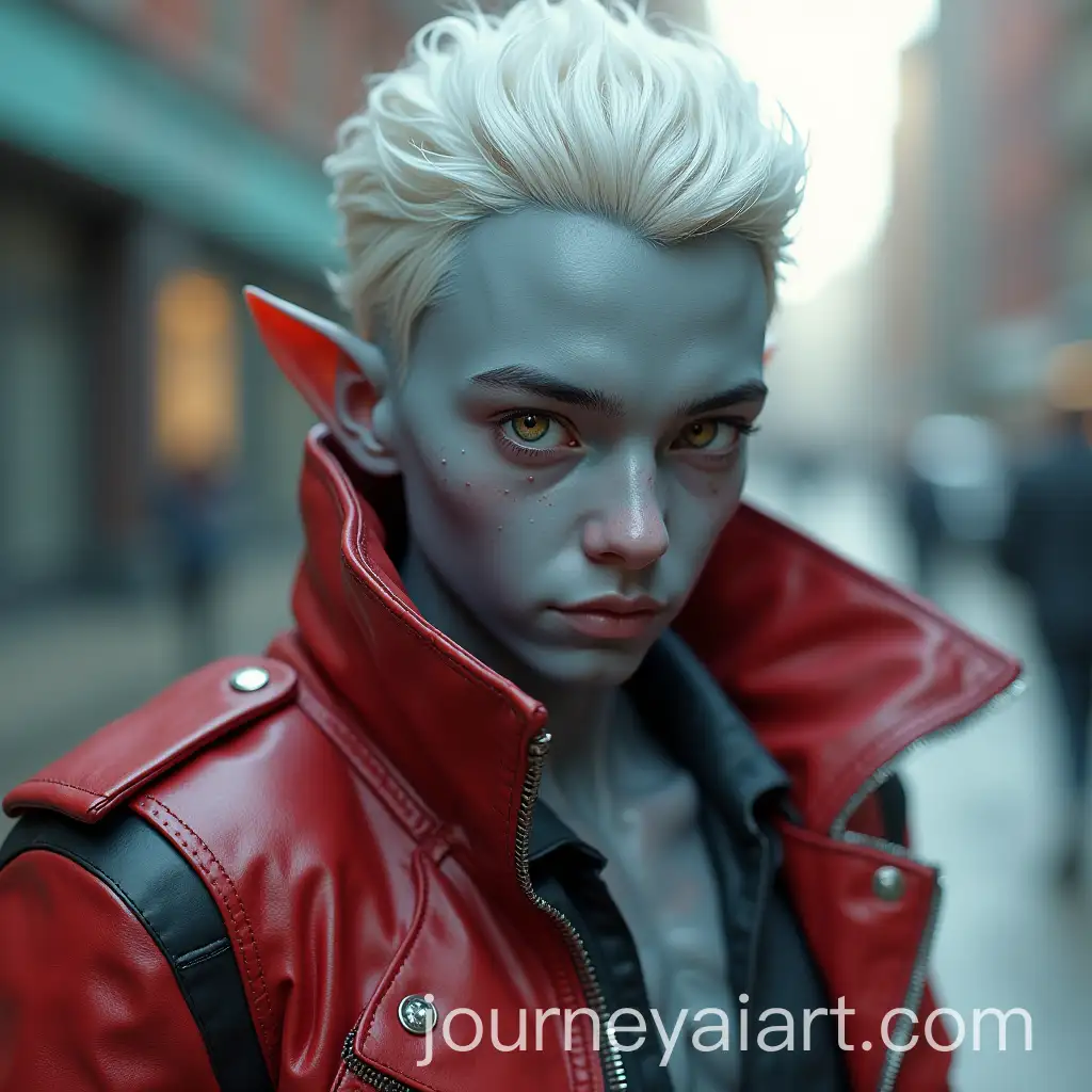 Young-Goliath-Character-in-Red-Biker-Jacket