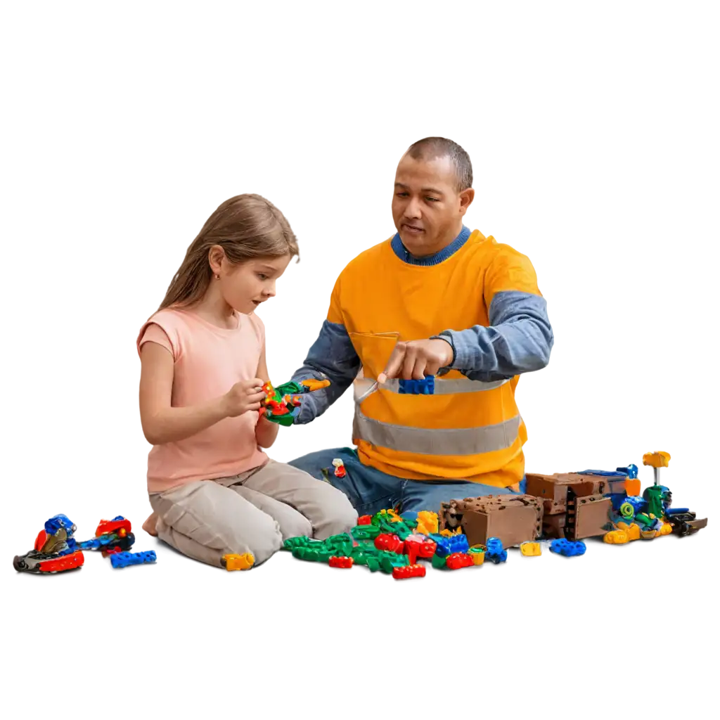 HighQuality-PNG-Image-Father-and-Daughter-Construction-Worker-and-Lego-Play