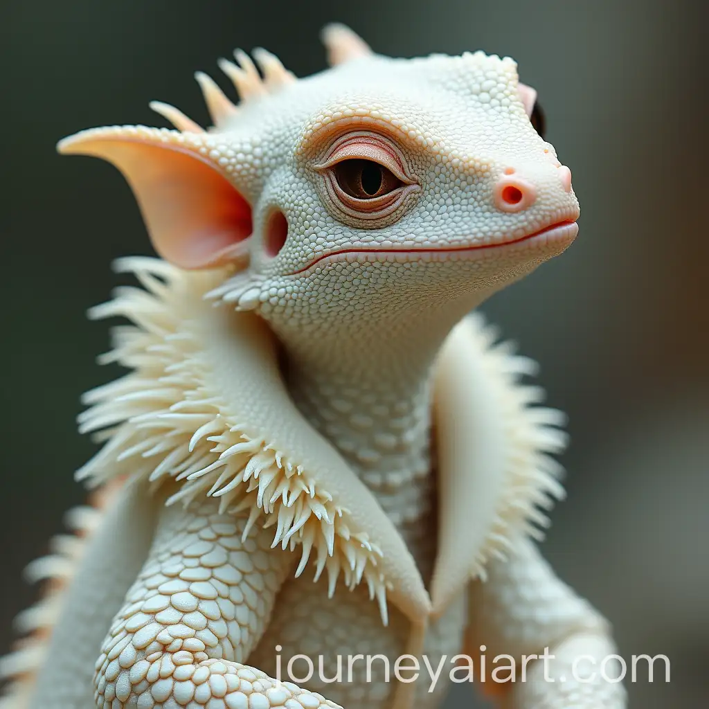 Female-Lizard-Folk-with-White-Soft-Scales-and-Furry-Coat