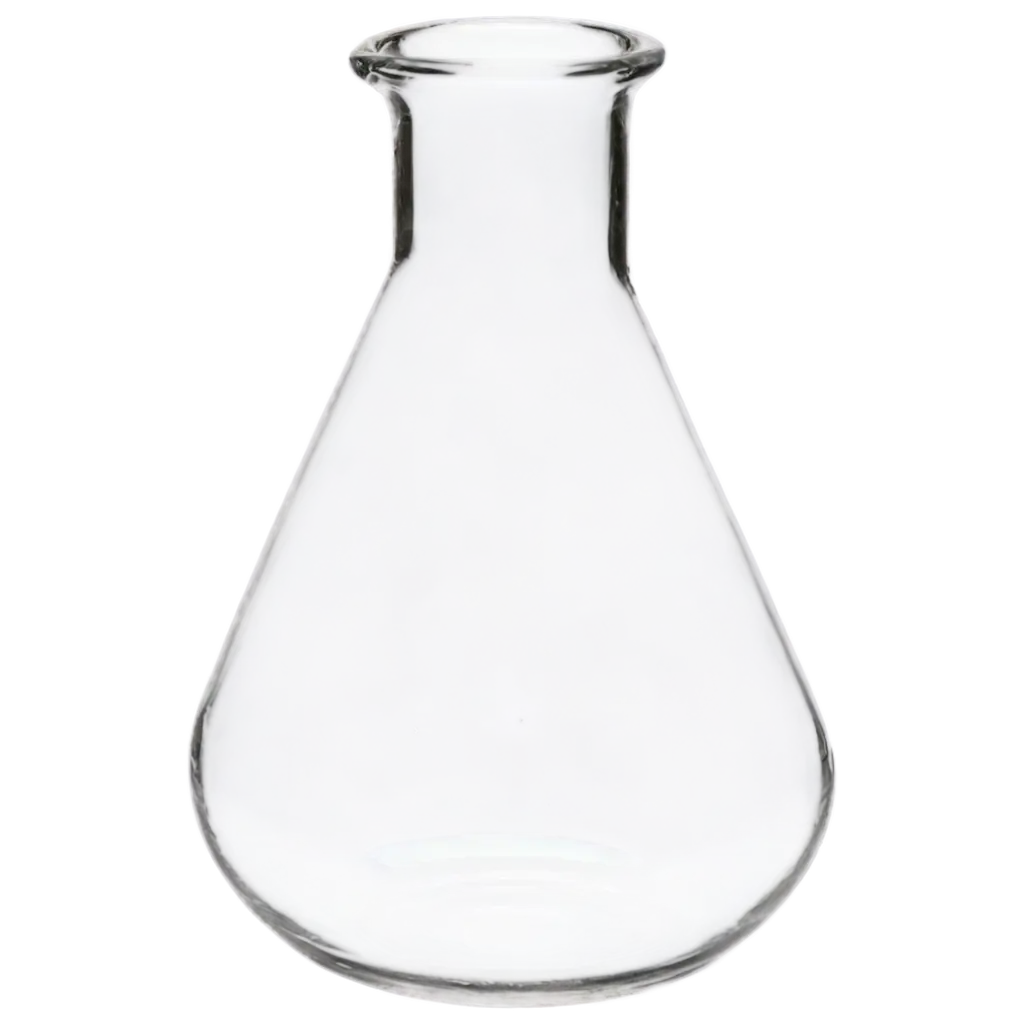 Chemistry-Flask-PNG-Image-HighQuality-Transparent-Background-for-Versatile-Use