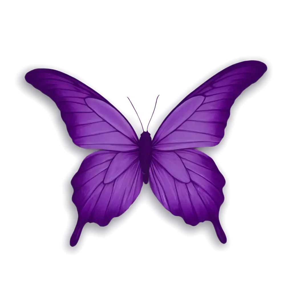 Vibrant-Purple-Butterfly-Sticker-PNG-Perfect-for-Digital-and-Print-Applications