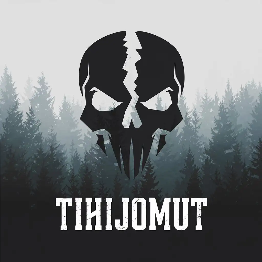 LOGO Design For TihijOMUT Minimalistic Vector Design Symbolizing Private Military Company