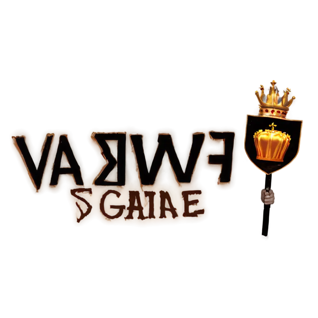 PVP-Game-Sign-PNG-with-Crown-HighQuality-Game-Graphics-for-Online-Use