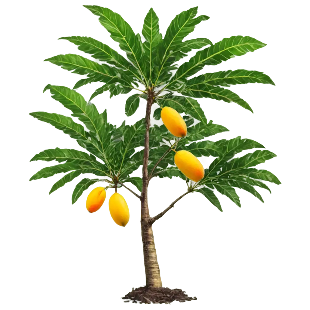 HighQuality-PNG-Image-of-a-Mango-Tree-with-Fruit-for-Various-Applications