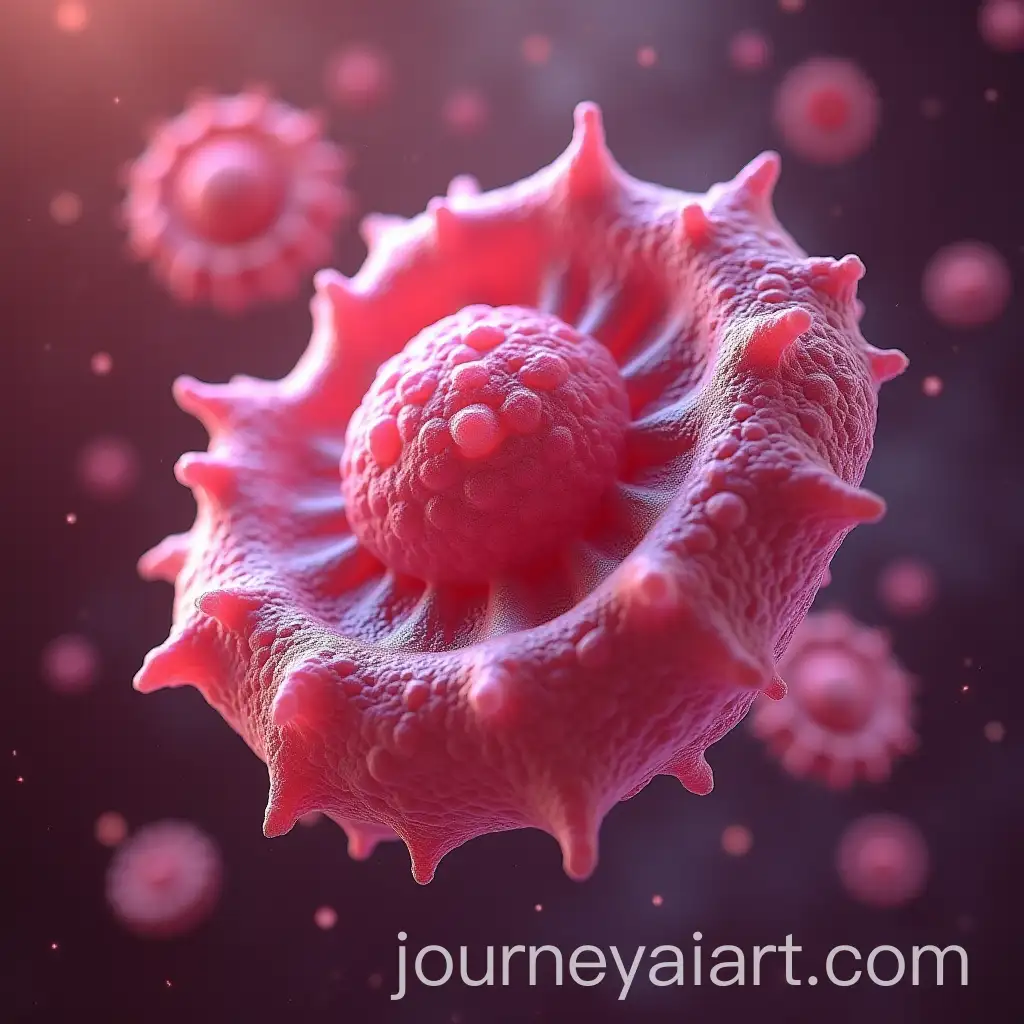 Cancer-Cell-in-Breast-Tissue-with-Bacteria-Nearby