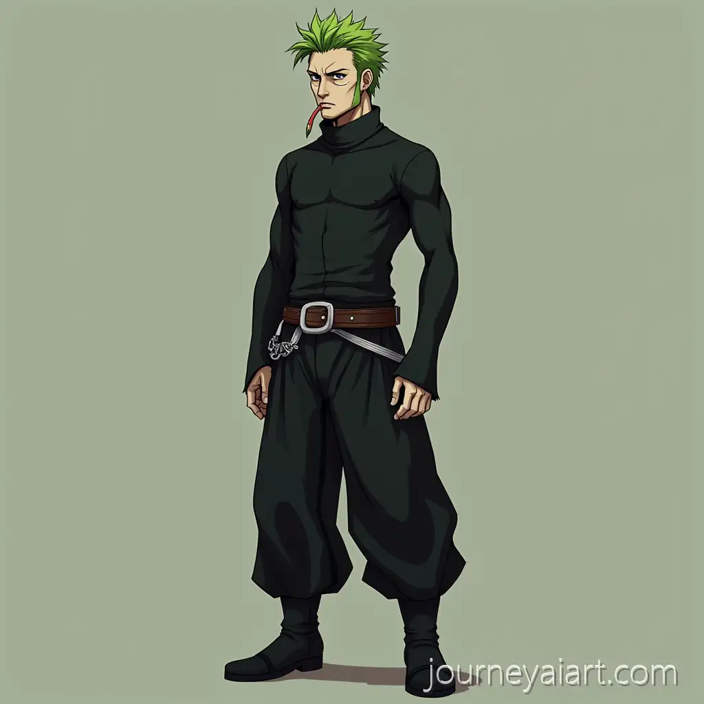 Skeletal-Thin-Man-with-Mossy-Green-Hair-in-Bleach-Anime-Style