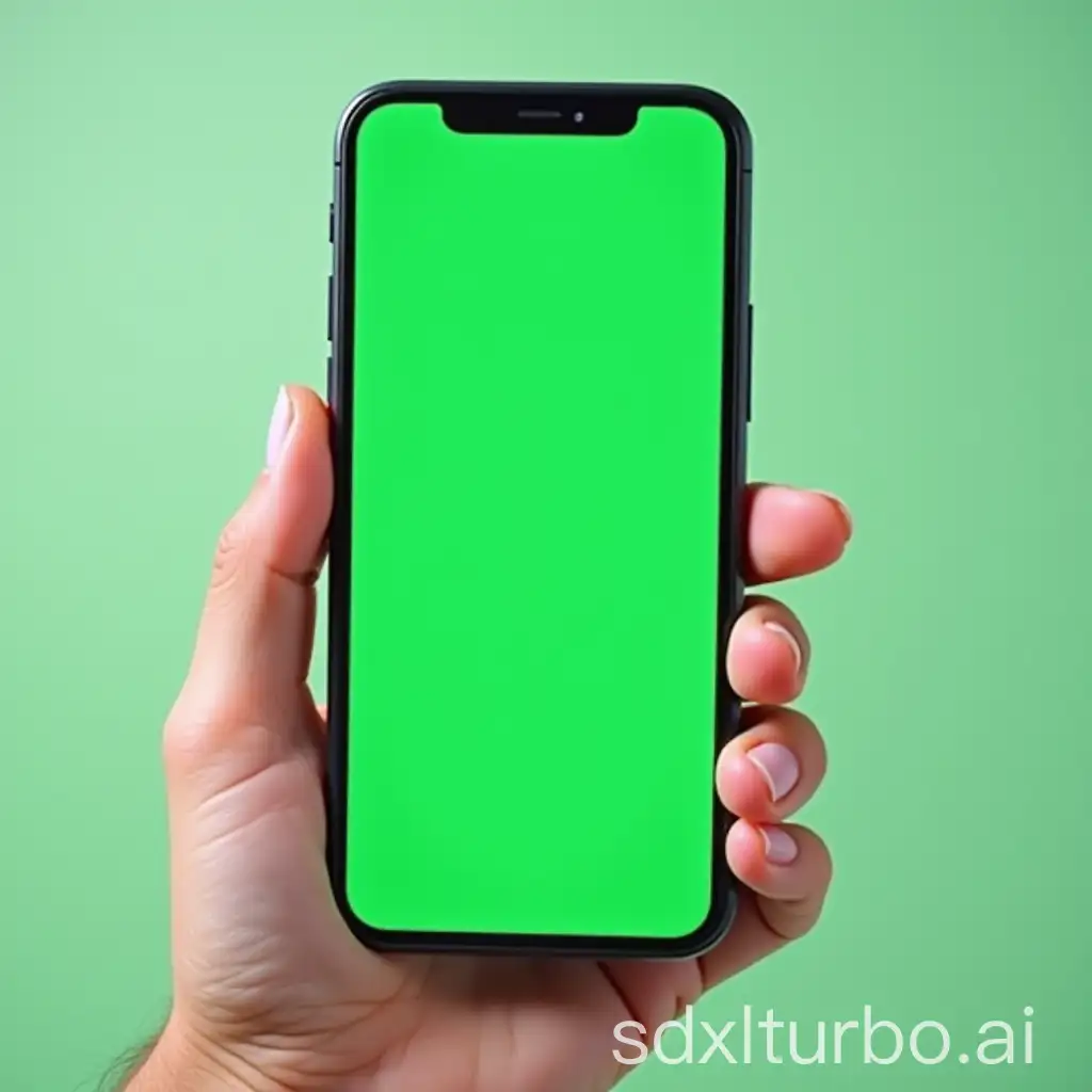 iPhone-16-Pro-Max-Showcase-on-Green-Screen