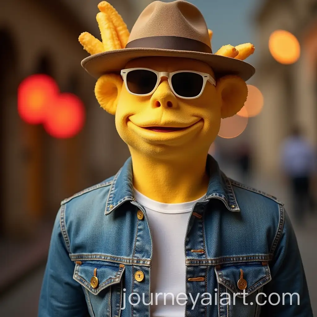 Cornet-de-Frites-with-Jeans-Hats-and-Sunglasses
