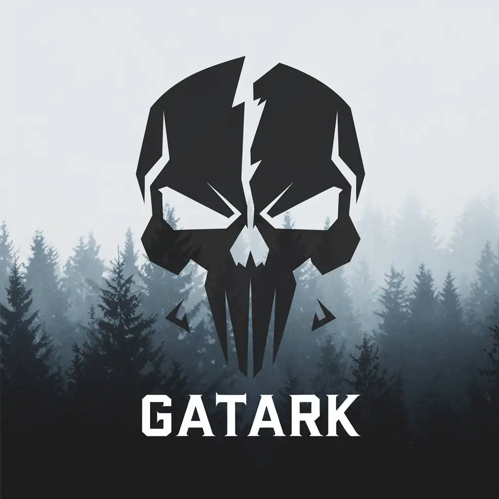 LOGO Design For Gatark Minimalistic Vector Logo for Private Military Company