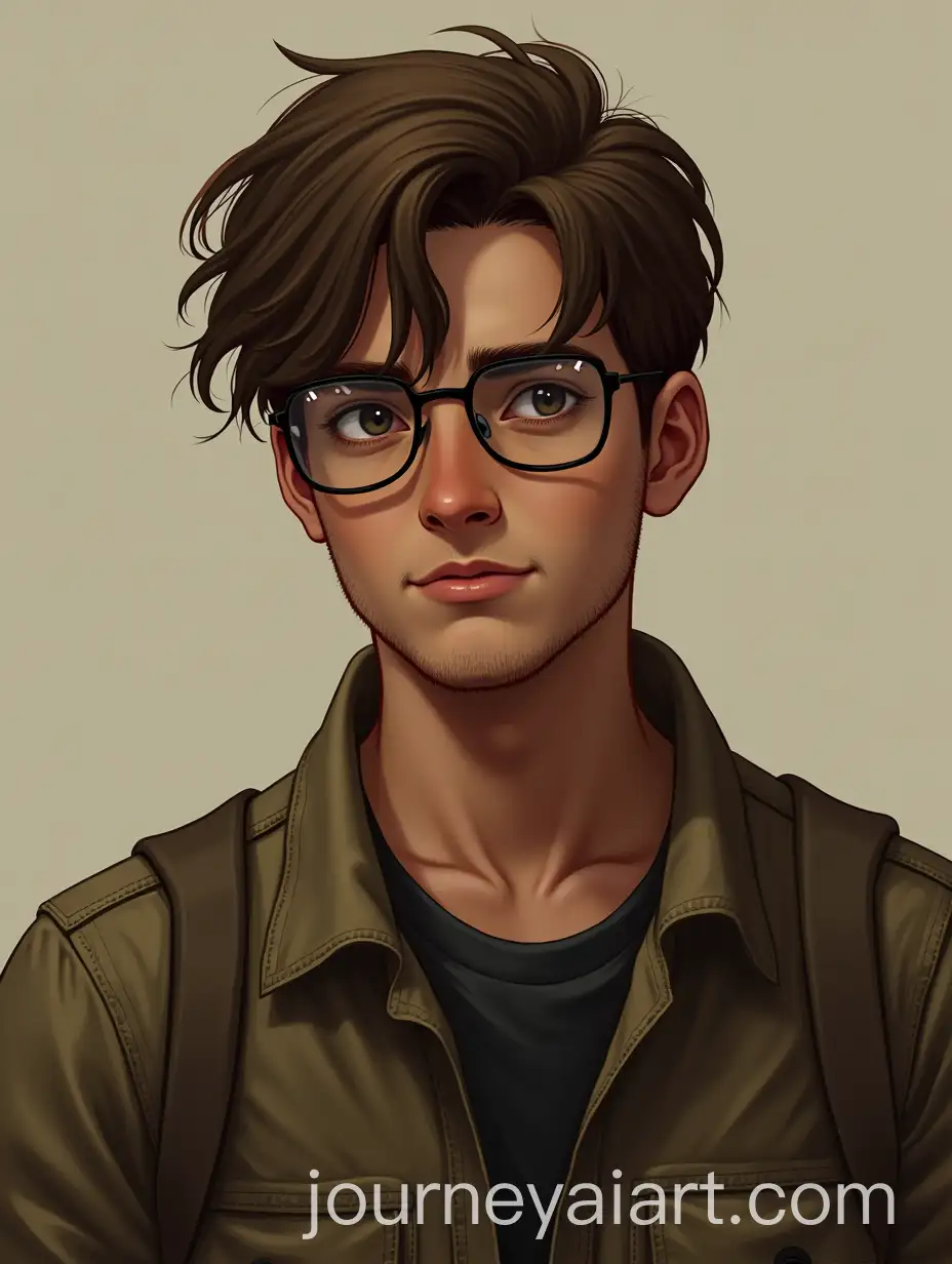 Young-Man-in-Work-Clothes-with-Aviator-Glasses