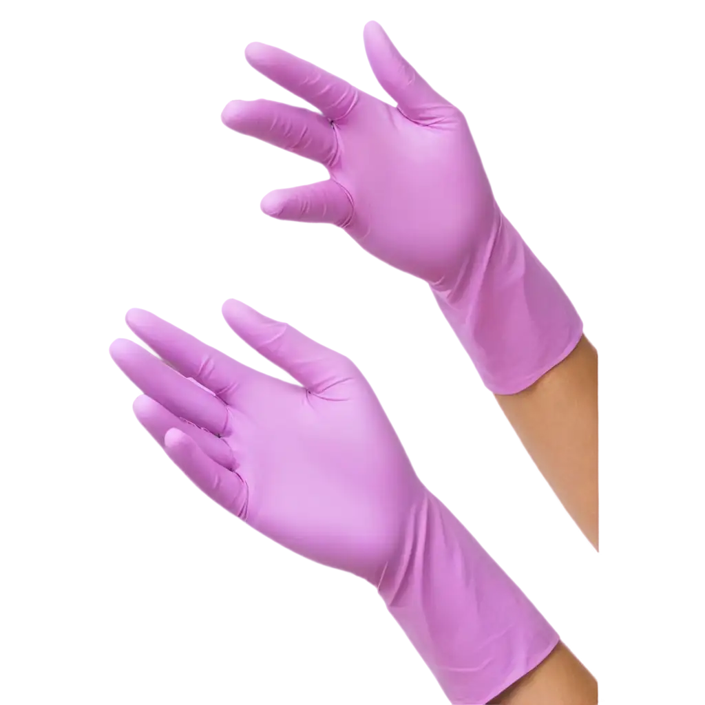 HighQuality-PNG-of-Female-Hands-in-Purple-Medical-Gloves-for-Versatile-Use