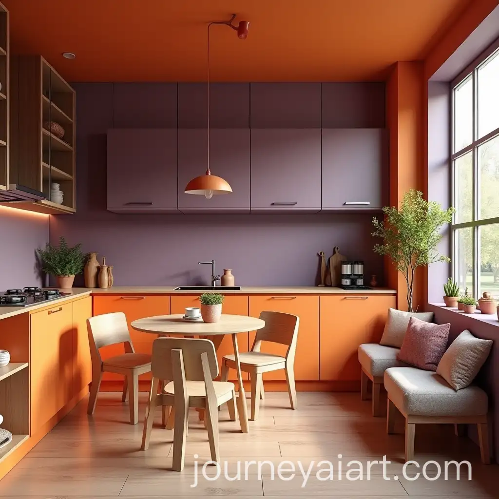 Minimalist-Kitchen-with-Copper-Accessories-and-Daylight