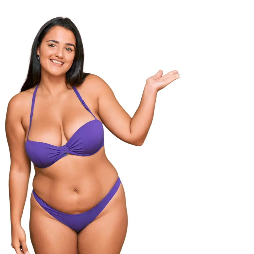 Curvy-BBW-Girl-in-Bikinis-PNG-Image-Stunning-Visuals-for-Online-Content