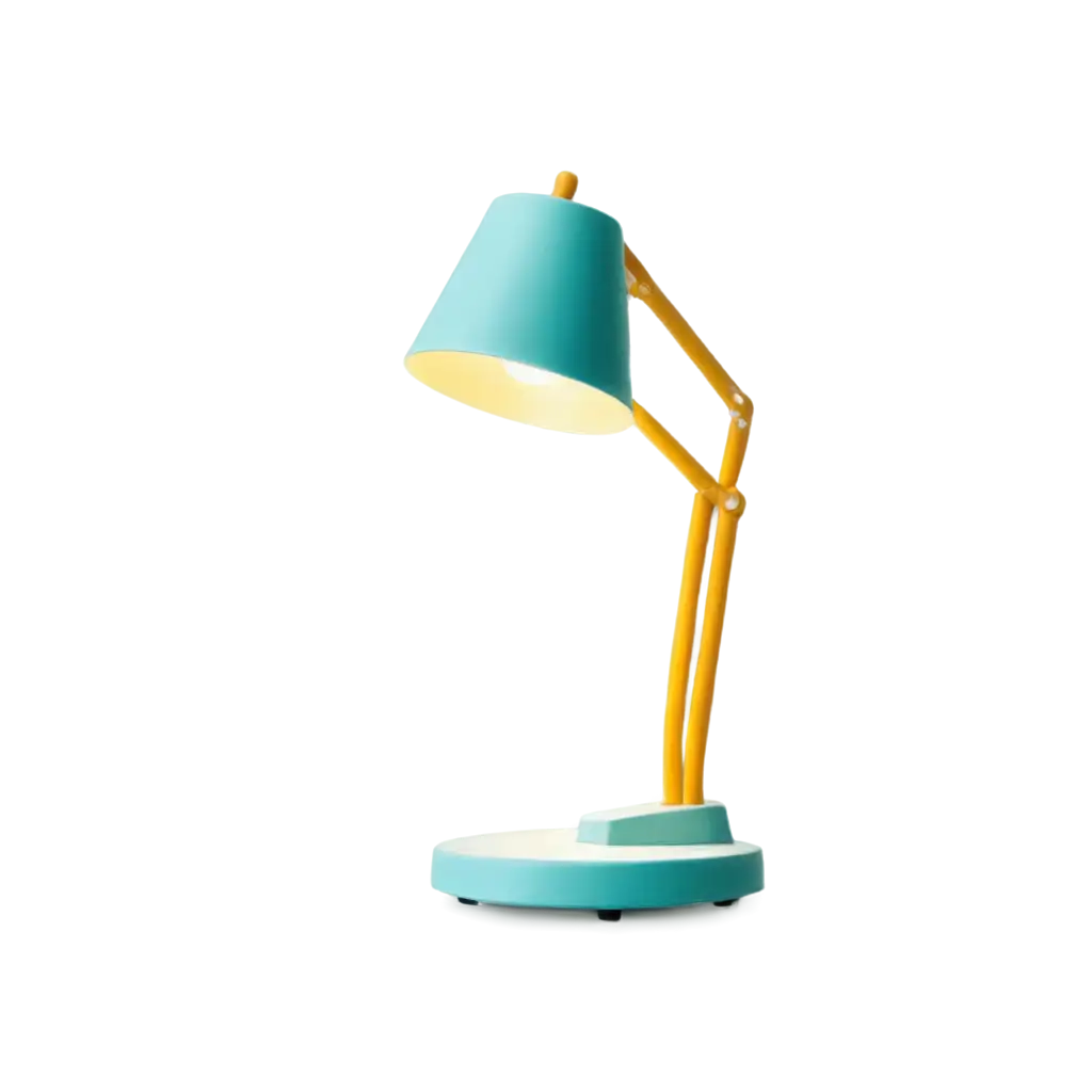 Small-Desktop-Lamp-in-Cartoon-Style-PNG-Image-High-Quality-and-Versatile-for-Digital-Projects