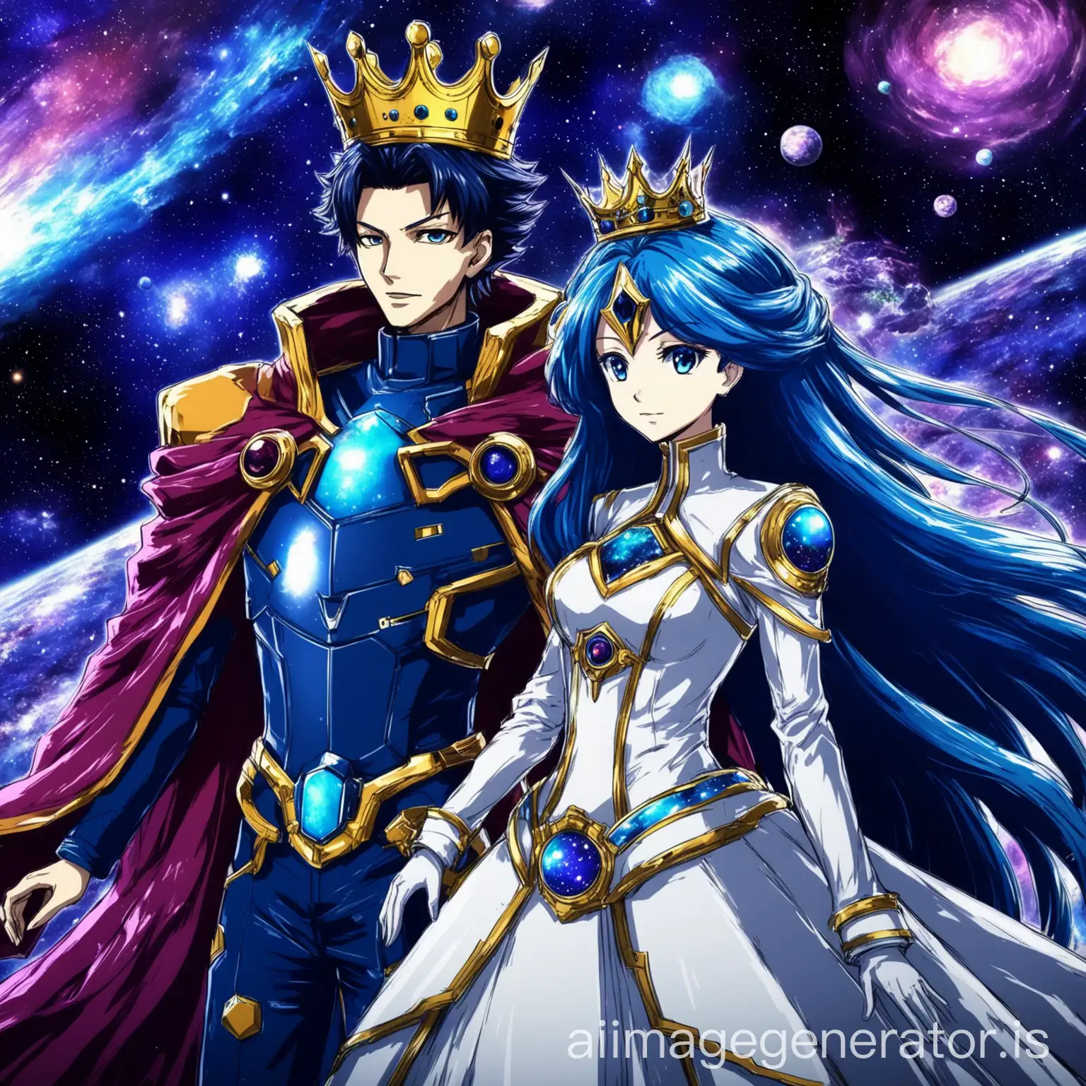 Styled-Anime-King-and-Queen-of-the-Galaxy