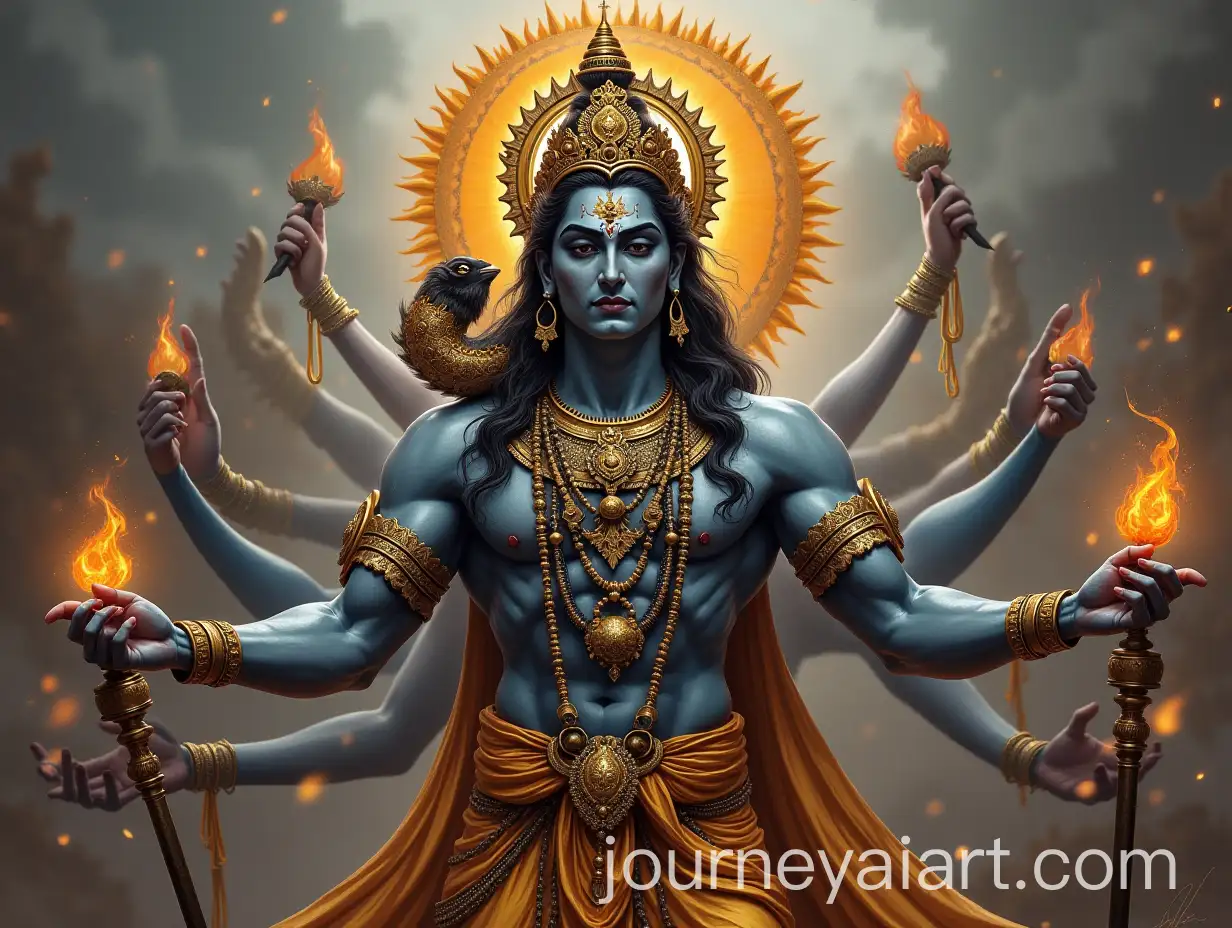 Lord-Mahadev-in-Majestic-Pose-with-Spiritual-Elements
