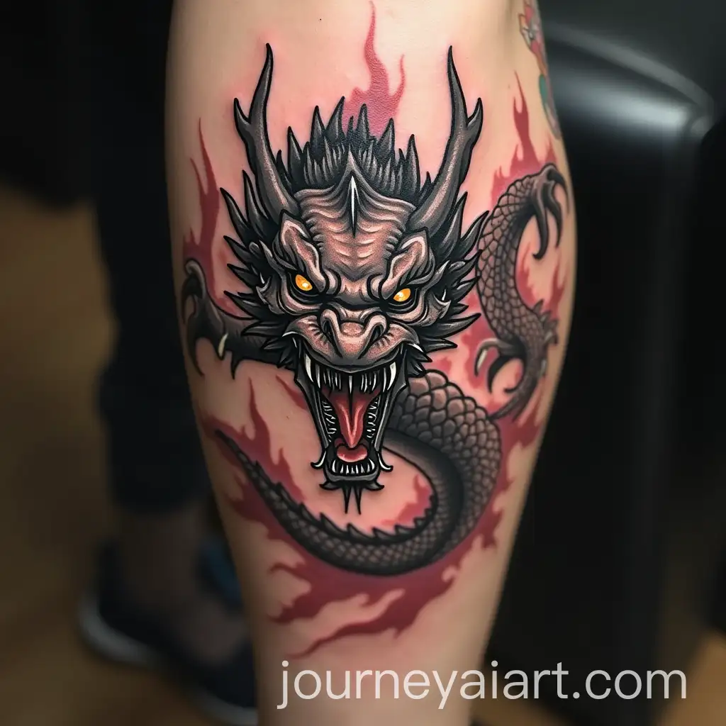 Scary-Dragon-Tattoo-Design-with-Intricate-Details