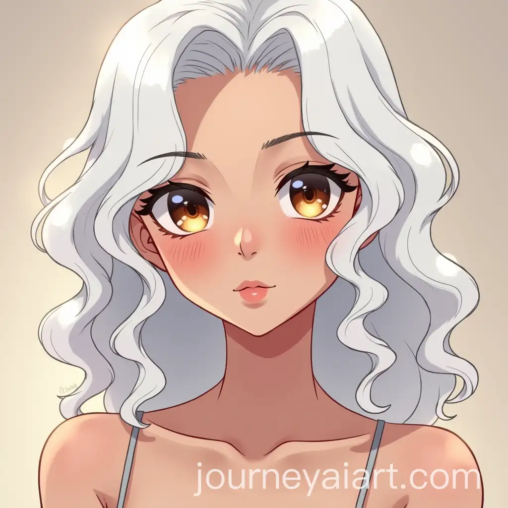 Anime-Female-Character-with-White-Curly-Hair-and-Brown-Eyes
