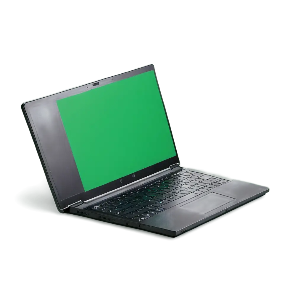 Professional-PNG-Image-of-a-Laptop-with-Greenscreen-Enhance-Your-Online-Presence