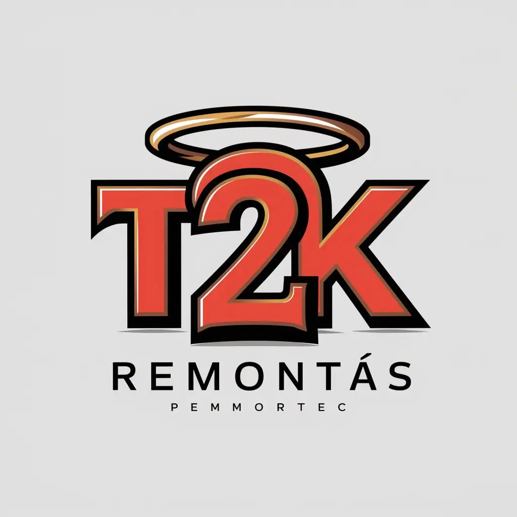 LOGO-Design-For-T2k-Letters-and-Numbers-in-Colorful-Complexity-for-Remontas-Industry