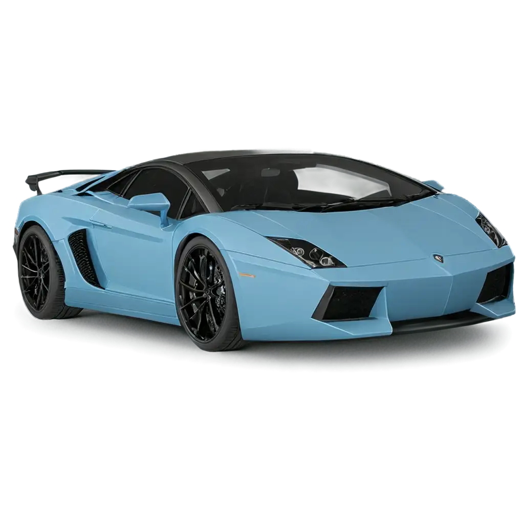 blue lamborgini gallardo