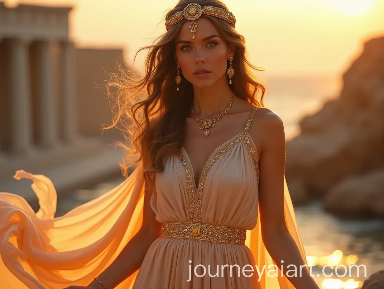 HyperRealistic-Portrait-of-a-Greek-Goddess-in-a-Glowing-Gown-with-Gold-Embellishments