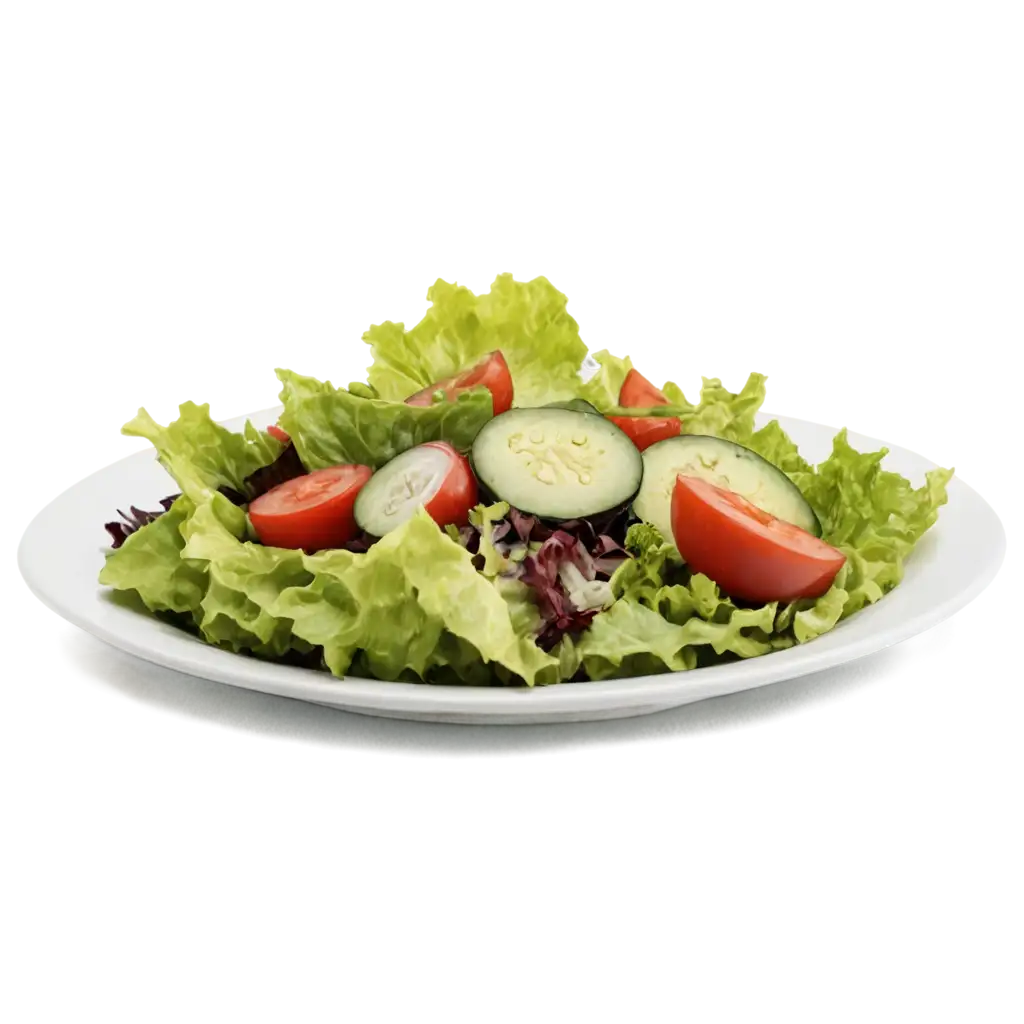 Plate of salad